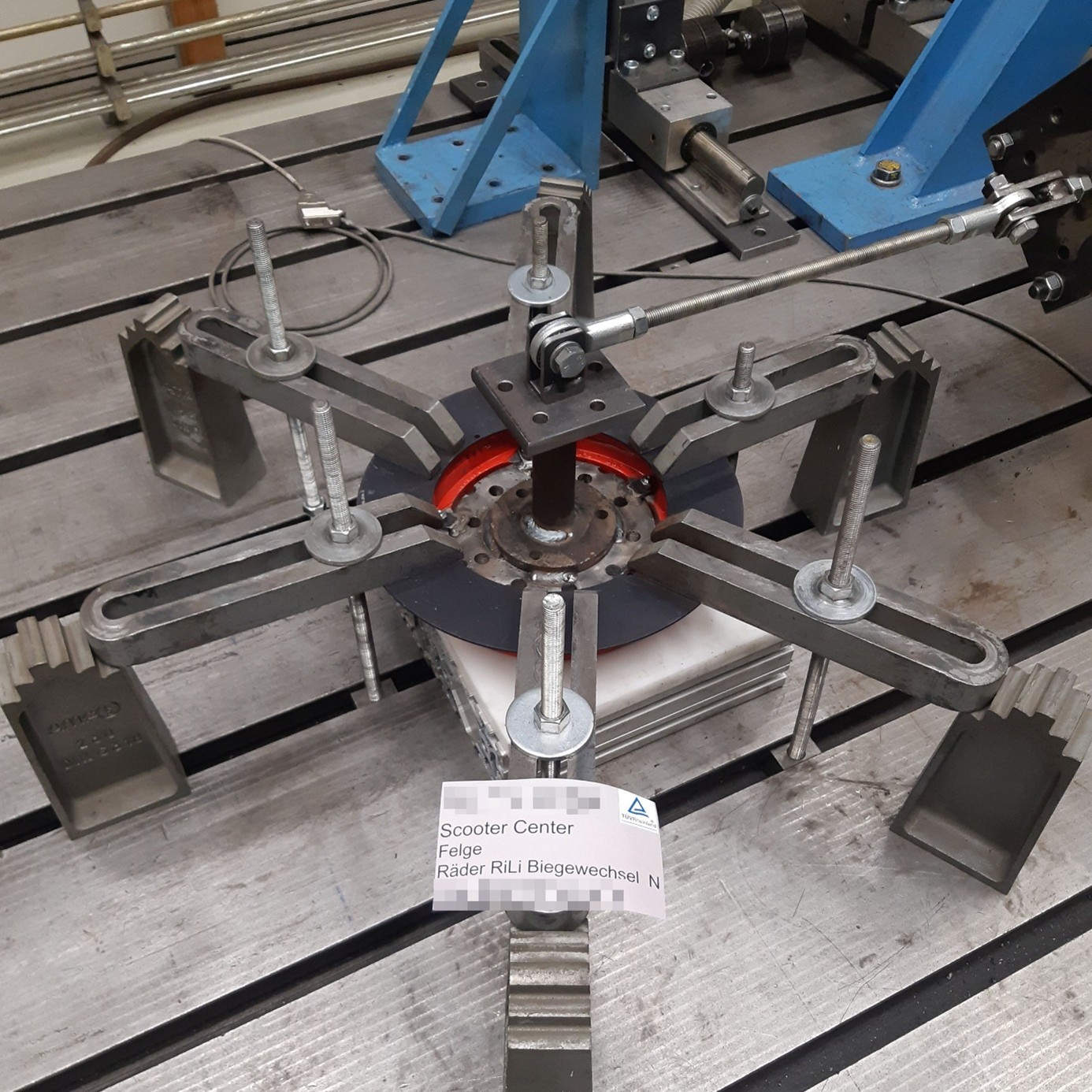 Torsionswechsel-Prüfung