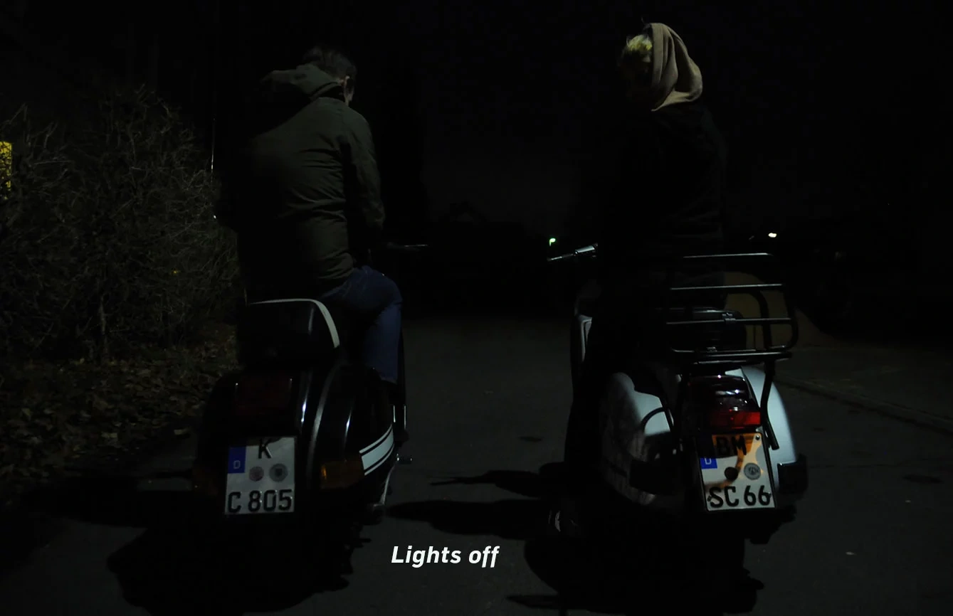 Lights off