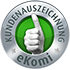 Ausgezeichnet durch das eKomi Siegel Silber