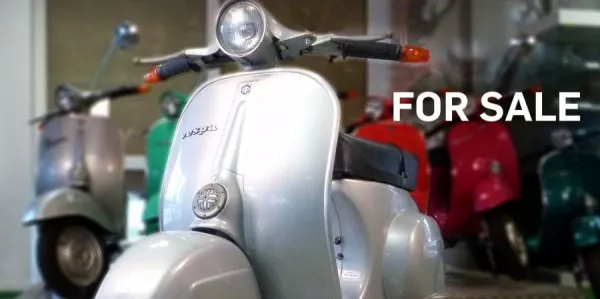 Vespa V50S Rundlampa till salu