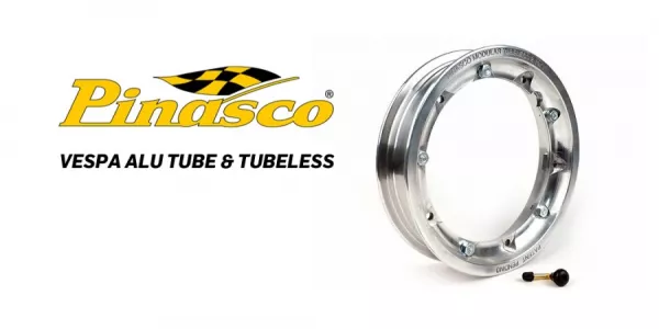 Pinasco Vespa Tube Tubeless