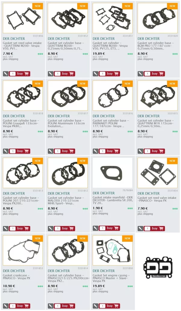 gasket sets 1