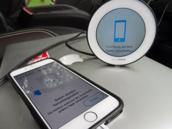 TomTom Vio Setup with Mobile Device App