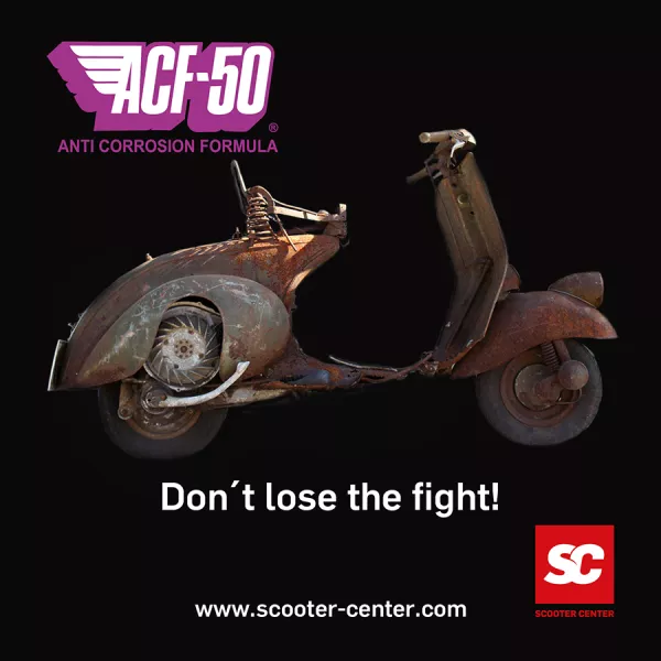 Vespa Rost - ACF-50 Rostskydd