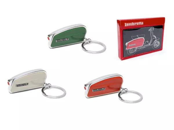 Lambretta SChlüsselanhänger von Forme Lambretta Heck Seitenhaube