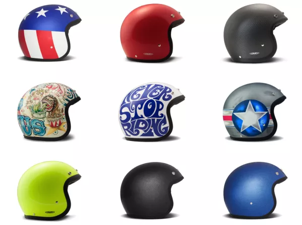 DMD Vintage Helm - Scooterbestuurder Helm