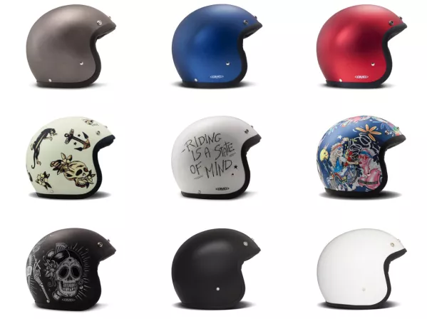 DMD Vintage Helm - Scooterbestuurder Helm