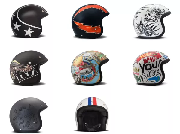 DMD Vintage Helm - Scooterbestuurder Helm