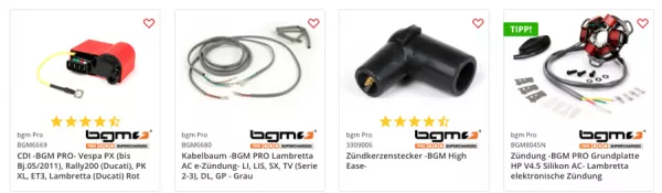 Lambretta Teile Zündung