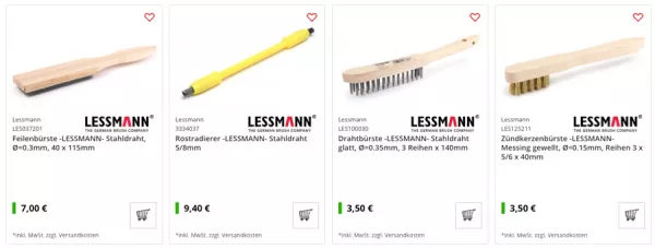 Lessmann Bürsten 