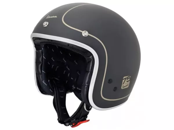 Piaggio Helm VESPA Jethelm 75th Anniversary schwarz