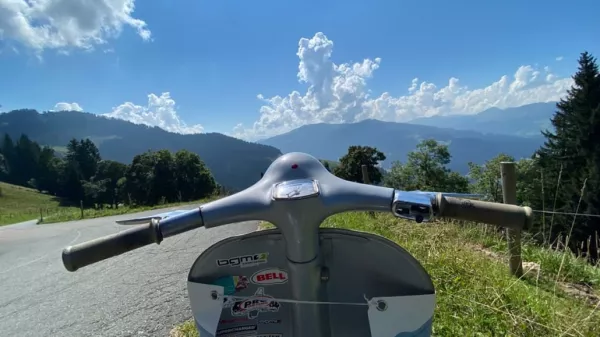 Vespa Lenker Berge