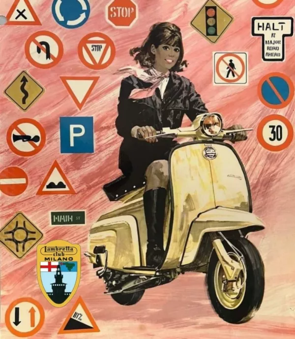 eine Seite des Buchs von Vittorio