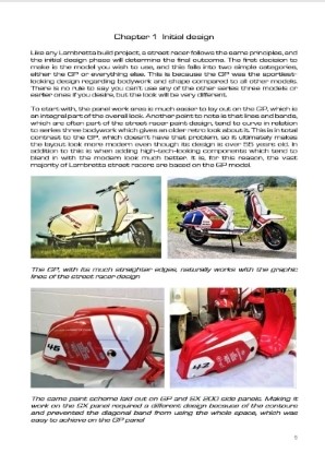 Inhalt des Buch lambretta street racers