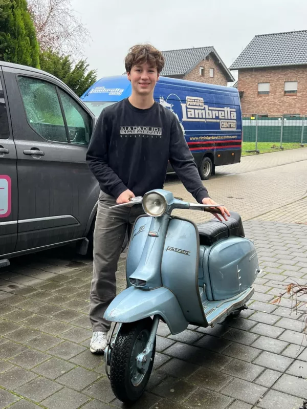 schöne Lambretta gekauft