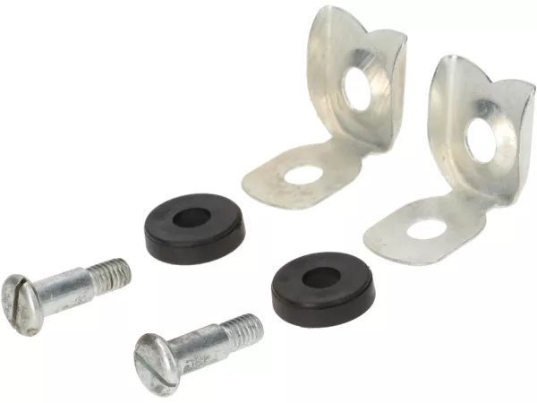Fastening kit for seat belts