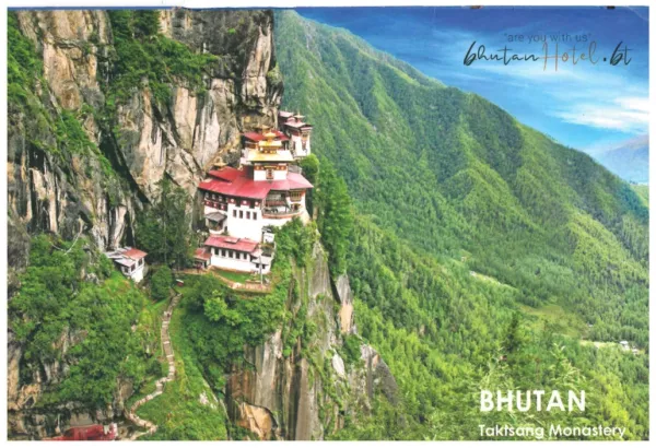 Postkarte Bhutan