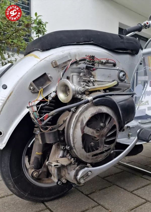 Concept moteur Vespa racer