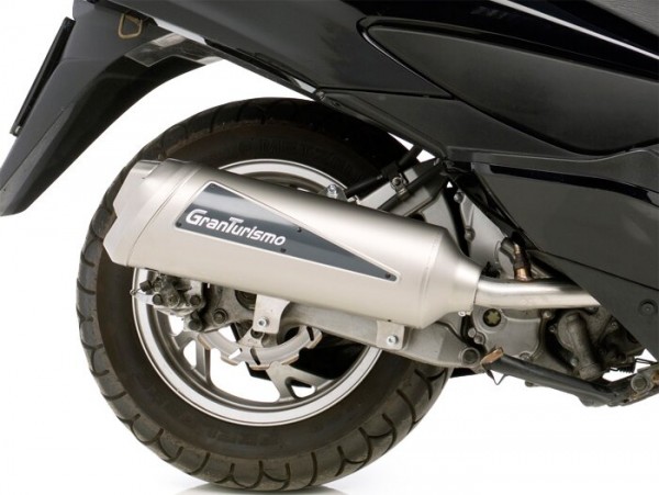 Exhaust -LEOVINCE Granturismo- Suzuki AN 400 i.e. Burgman (type K7) (2007-) - stainless steel