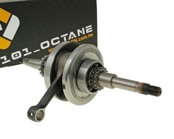 crankshaft with 22 tooth oil pump driven sprocket -101 OCTANE- for 139QMB/QMA