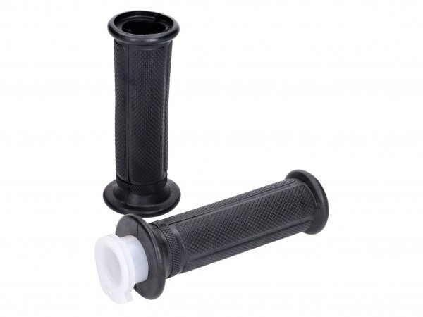 handlebar rubber grip set -101 OCTANE- left and right incl. throttle tube