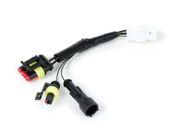 Kit cable adaptador para conversión de intermitentes traseros -BGM PRO- Vespa GTS 125-300 (-2018) - para montar intermitentes con LED secuencial de Moto Nostra y piloto trasero de los modelos a partir de 2019