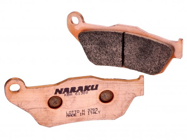 brake pads -NARAKU- sintered for MBK Skycruiser 125i, Yamaha X-Max 125i, 250i