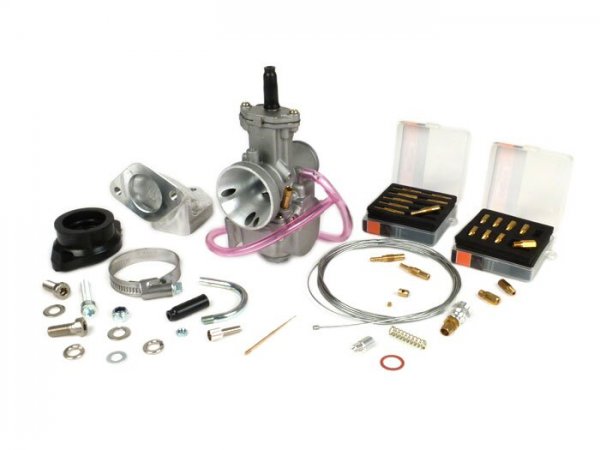 Kit carburador -BGM PRO 195-225 ccm- Lambretta LI, LIS, SX, TV (Serie 2-3), DL, GP - Ø=30mm Polini