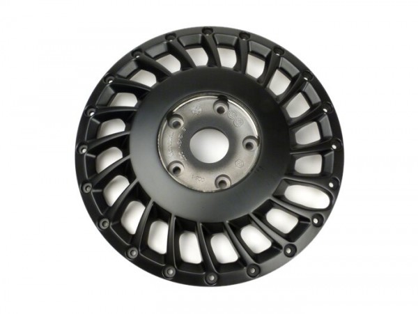 Wheel rim hub -PIAGGIO 3.00-12 inch- Vespa 946 - matt black
