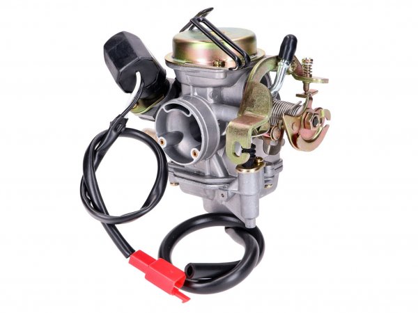 Carburador 22mm diafragma de sintonización controlada -101 OCTANE- para GY6 Euro4