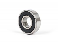 Ball bearing -6203 2RS (both sides sealed)- (17x40x12mm) - used for front wheel axle/swinging arm Vespa V50, 50N, PV125, ET3, VNA, VNB, VBA, VBB, Super, GL, T4, Sprint, GT, GTR