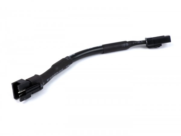 Cable adaptador -KOSO- VIEJO a NUEVO - blanco a negro -sensor de velocidad