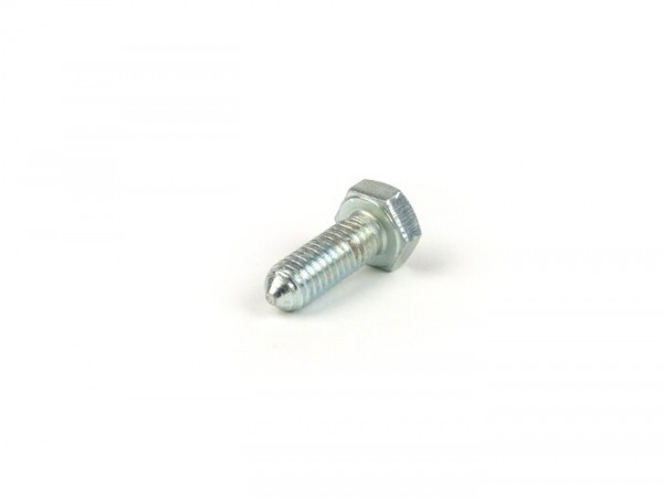 Screw with tip -DIN 933 similar- M6 x 17mm (used for taillight Vespa PK XL, PK XL2, PX, T5 125ccm, Brake pedal PX, T5)