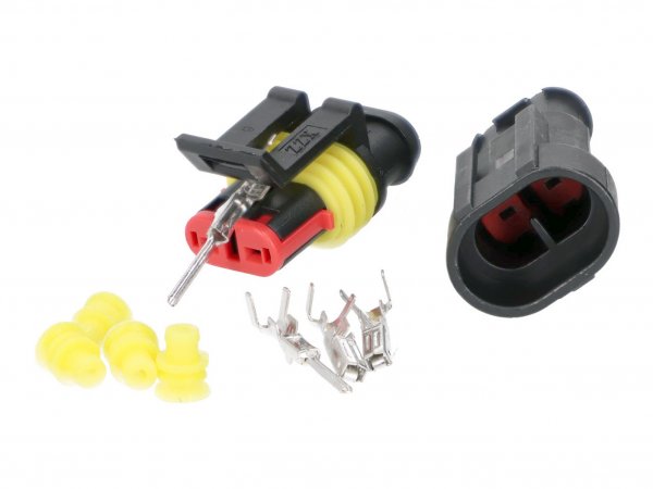 electrical wiring repair / connector kit -101 OCTANE- waterproof 2-pin