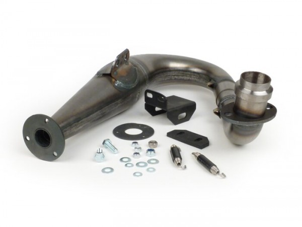 Exhaust (only body without silencer) -PM TUNING PM19 Evolution- Vespa T5 125cc - unpainted