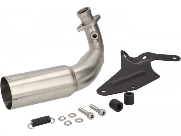 Silencer -REMUS RS Double MESH - Vespa GTS Super HPE 300 (Euro 5, ZAPMD3100, ZAPMD3101, ZAPMD3101) - stainless steel brushed