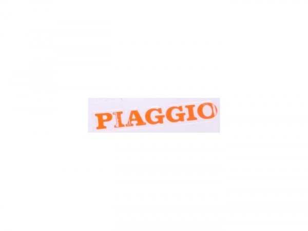 Letrero "Piaggio" -PIAGGIO- Piaggio TPH - aluminio (766)