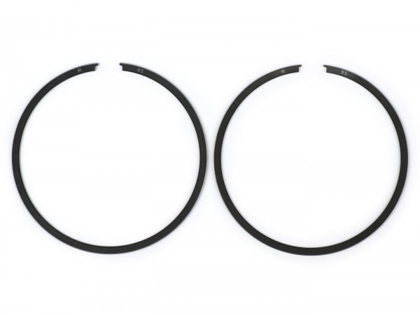 Piston rings set -EGIG PERFORMANCE Ø65mm, cast iron 170 cc - Vespa PV125, ET3 125, PK125