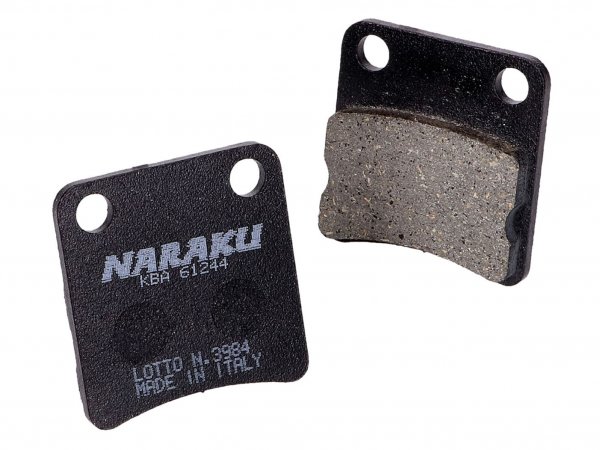 brake pads -NARAKU- organic for Honda Dio, Daelim Message, Cordi, Five