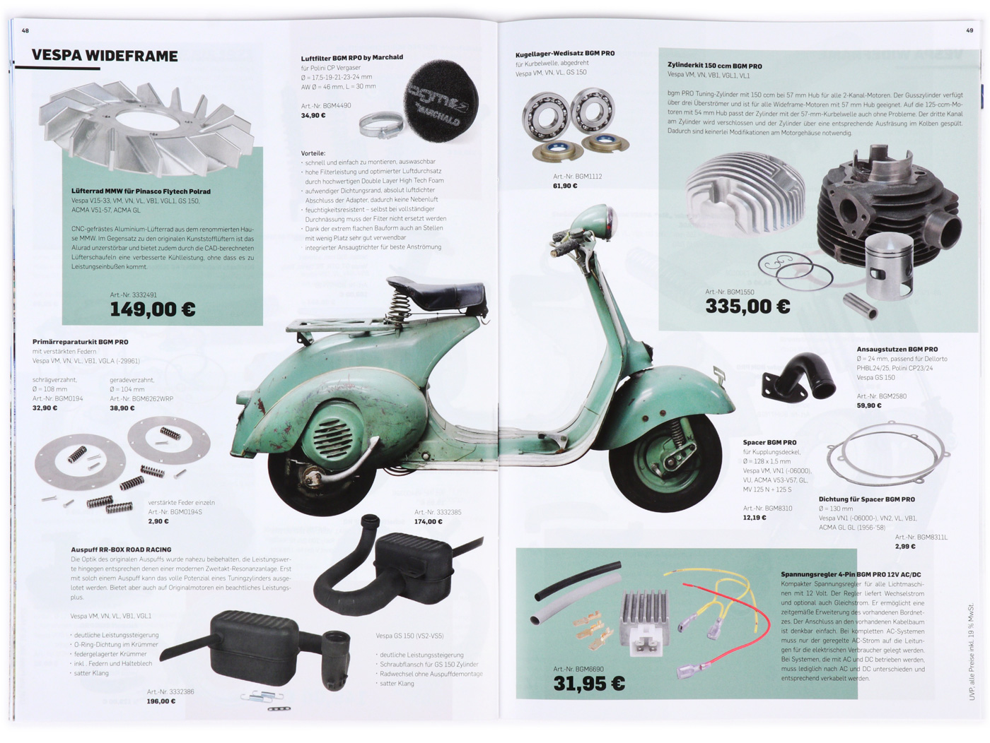 Vespa Ciao Mofa Moped Tuning Katalog 2020 / 2021 by SCOOTER CENTER GmbH -  Issuu