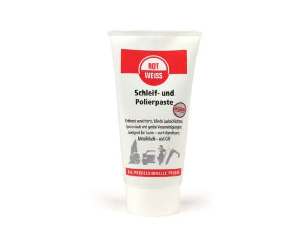 Paint lapping & polish paste -ROTWEISS- 150 ml