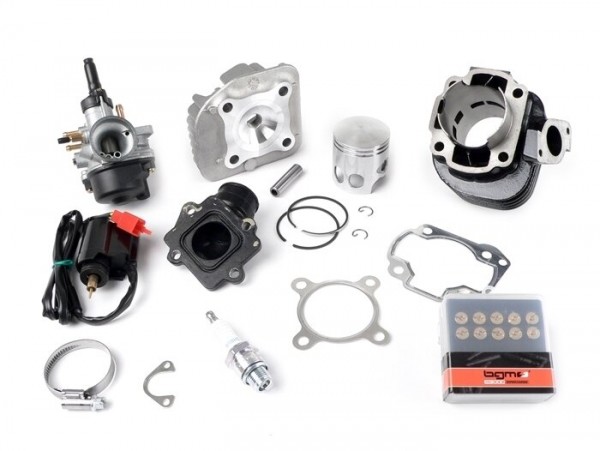 Kit tuning -DR 70cc- Minarelli AC (cilindro horizontal) - kit básico