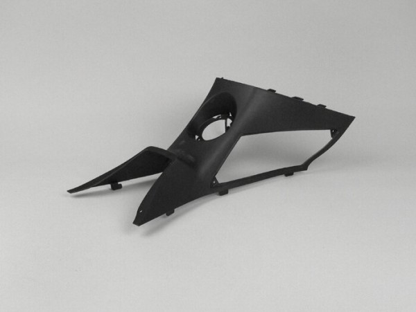 Inner legshield cover rear part -GILERA- Runner (2006-) (ZAPC461, ZAPC462, ZAPM461, ZAPM462, ZAPM463, ZAPM464) - black
