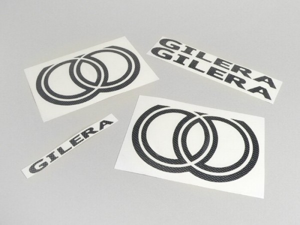Sticker set -GILERA CARBON-