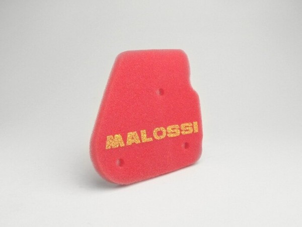 Filtro de aire -MALOSSI Red Sponge- Minarelli 50cc (cilindro horizontal) - Aprilia SR50 (1994-), Area51, Gulliver, Rally, Sonic, CPI 50cc AC (-2002) (Hussar, Oliver, Popcorn)