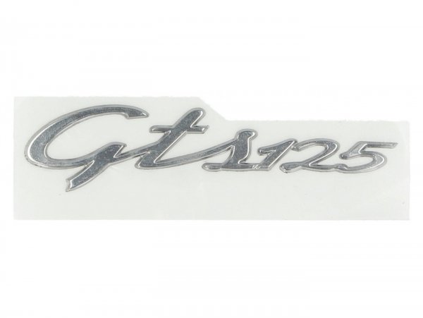 Side cover label "GTS125" -PIAGGIO- Vespa GTS 125 - self-adhesive