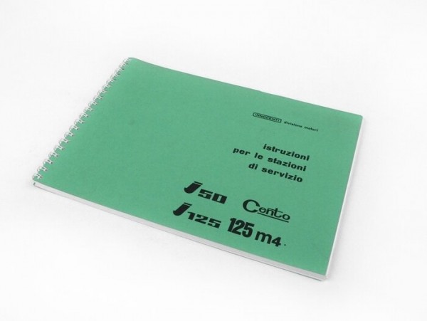 Manual completo de taller -LAMBRETTA- 50-125 J (Junior)