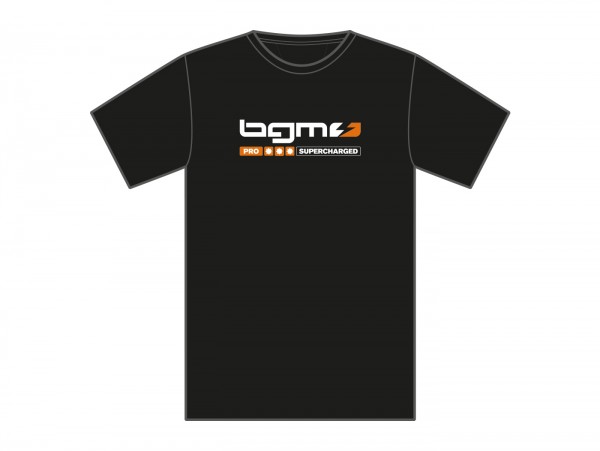 T-Shirt -BGM Supercharged- schwarz - L