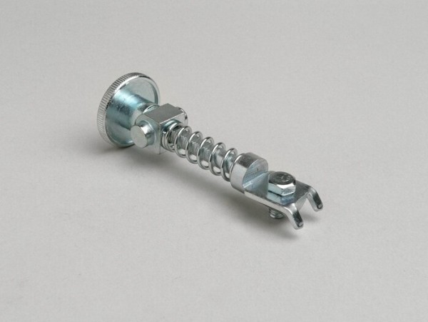 Adjuster screw front brake cable (type knurled nut) -CASA LAMBRETTA- Lambretta LI, LIS, SX, TV, DL, GP - glavanised