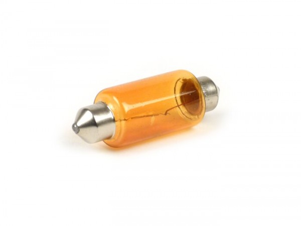 Lampe tubulaire -SV8,5 15x44mm- 6V 18W - orange